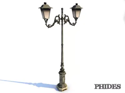 Street Light Low-poly 3D model