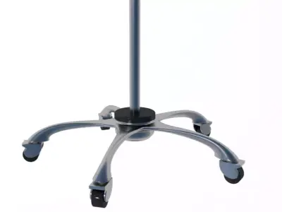 Medical IV Drip Stand 3D 3D model