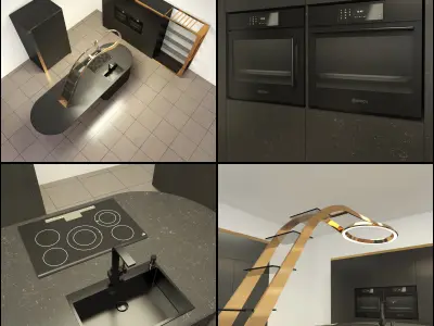 Kitchen 11 3D model
