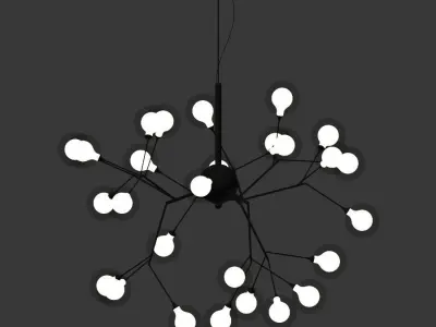 Postmodern Nordic Pendant Light 3D model
