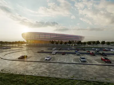 STADIUM SCENE 3D model