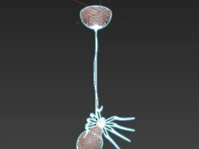 Divinare-Ragno-1308-02-SP-1 spider pendant light 3D model