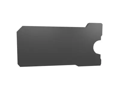 UHD High tech Graphical Interface v13 002 Low-poly 3D model