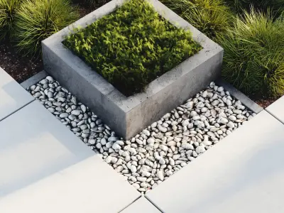 Entry group 3D model