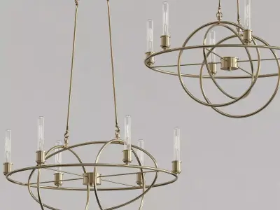 Island  Bel Air Lighting 3D model