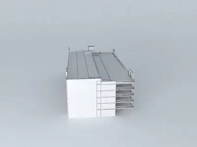 Parking Station Free 3D model