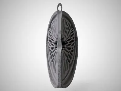 Orange Ornament 3D print model