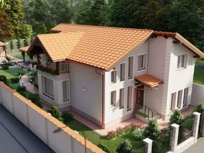 House 16 Exterior Low-poly 3D model