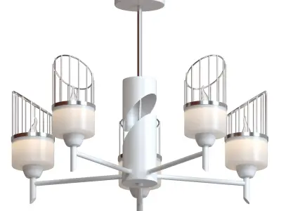 Rod chandelier Inna 3737 - 5C 3D model