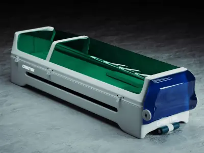 Sci-Fi Capsule Cyberpunk Laboratory 3D model 3D model