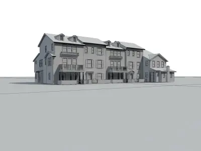 Villa 003 3D model
