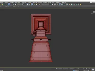 PACIFIC CITY SINGLE SCONCE Low-poly 3D model