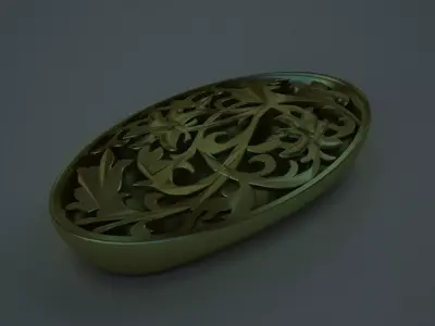 Furniture Door Handle Knob 3d model4 3D model