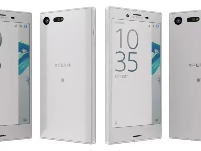 Sony Xperia X Compact White 3D model