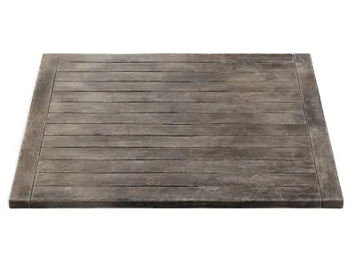 Old Wooden Floor 3D model