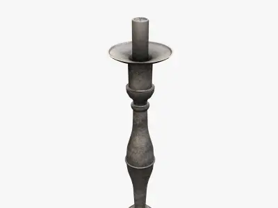 Candle Holder  Low-poly 3D model