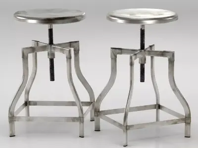 Machinist Stool 3D model