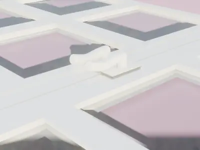  Window 3D Model  Design for Architectural  Low-poly 3D model