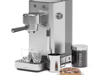 WMF espresso coffee machine 3D model
