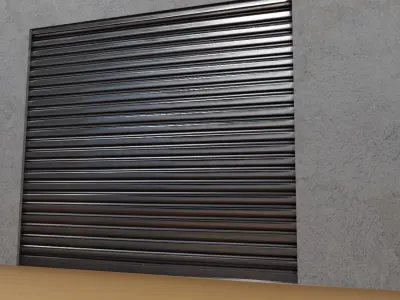 Warehouse - Garage - Barracao Low-poly 3D model