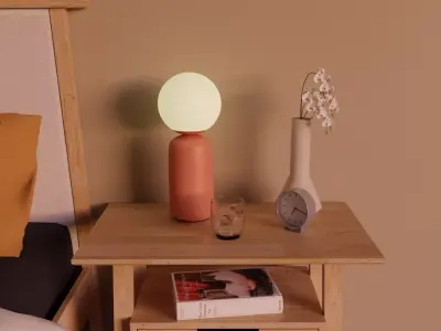 Table Lamp WESTWING NOTTI 3D model