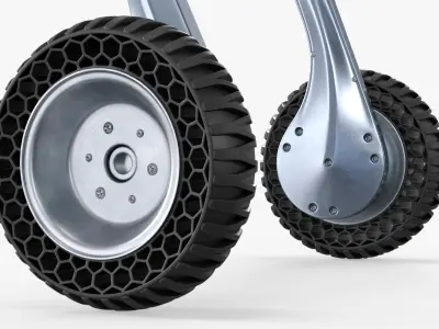  Lynx Traversal Robot Front Wheel Balance Pose 