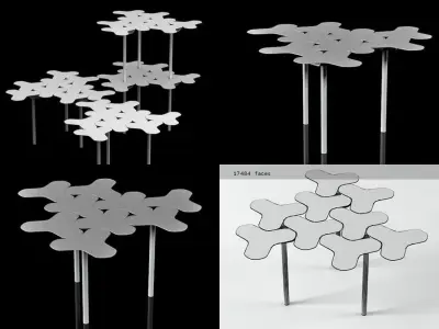 Nanook Table Free 3D model