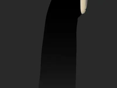 Ghibli - No Face - Rigged Low-poly 3D model