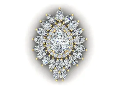 Pendant 0048 Free 3D print model