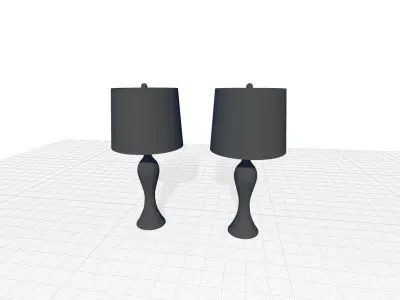 Tosha Table Light Lamp  3D model