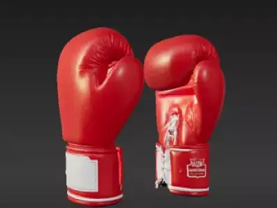 36 - Classic Boxing Gloves Accessory for 6-Inch Figures 3D print model