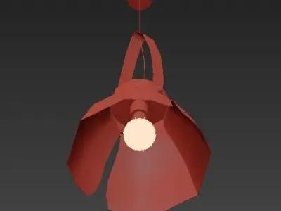 Harebell Pendant 3D model
