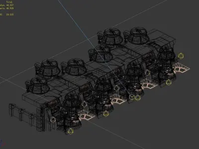 Machinery - Dismantling Plant 01 3D model