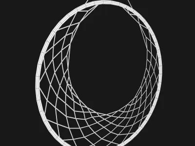 Dream Catcher Low-poly 3D model