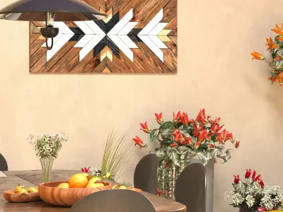 living room 3D model 135