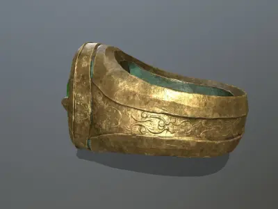 Heal Ring Low-poly 3D model