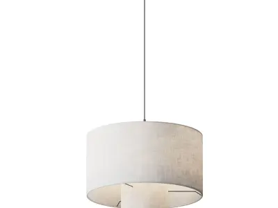 Margin pendant lamp 3D model
