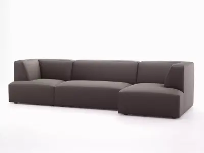 Concept 1010 Corner Sofa 3D model