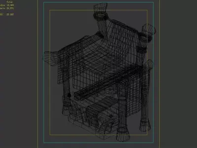 City - cloth shop 3D model