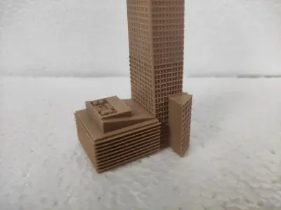 Manhattan s Hudson Yards 3D print model