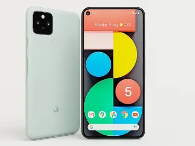 Google Pixel 5 3D model