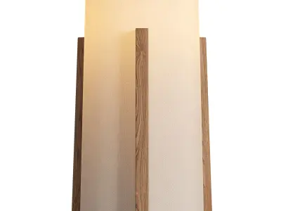 Brass Archer Floor Lamp 3D model