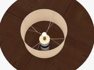 Table  Lamp Stump 3D model