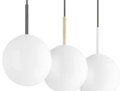 TR Bulb Single Pendant 3D model