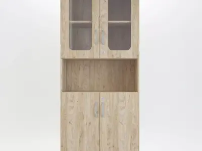 Wooden Cabinet 26 3D model