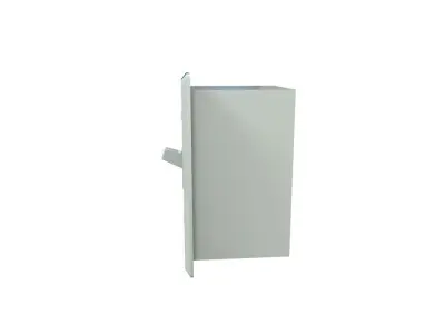 Single Light Switch Low-poly 3D model