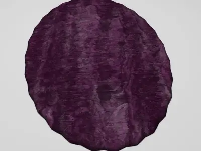 purple rugs 3D model