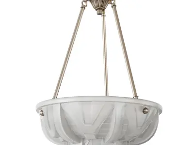 Maison Gerard Art Deco Ceiling Fixture 3D model