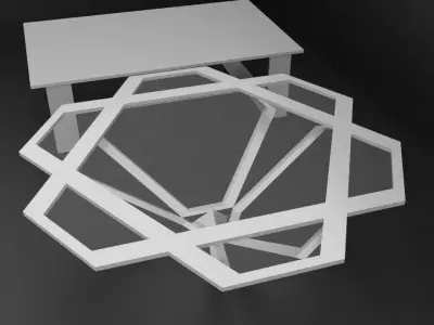 Hi-Tech Tables 3D model