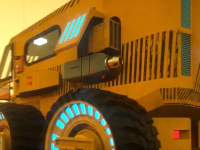 Mars Vehicle 3D model